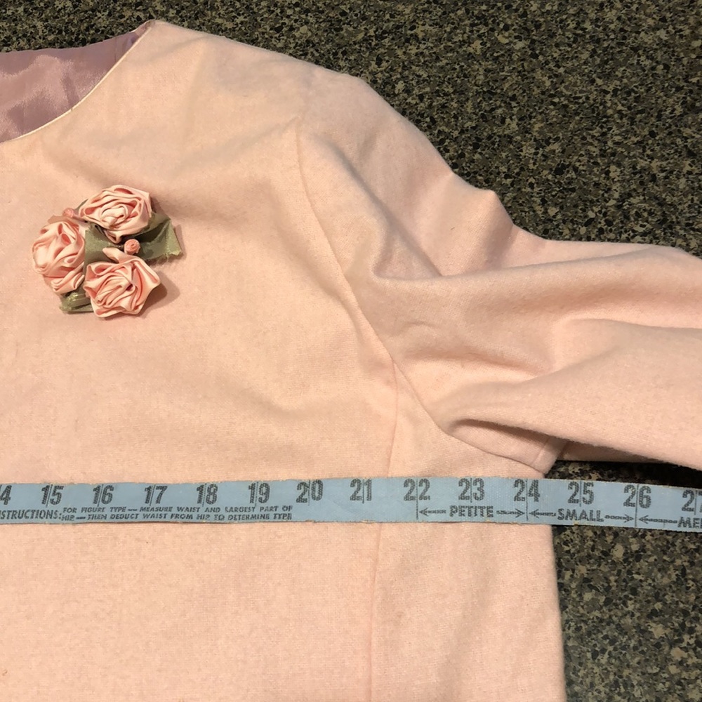 Vintage Pink Skirt Suit Handmade Size 20/22 - Picture 11 of 14